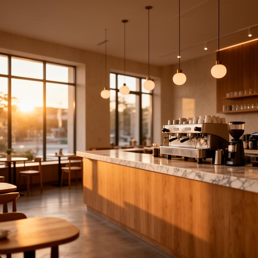 DeMarco's Caffè case study — A modern cafe with timeless warmth